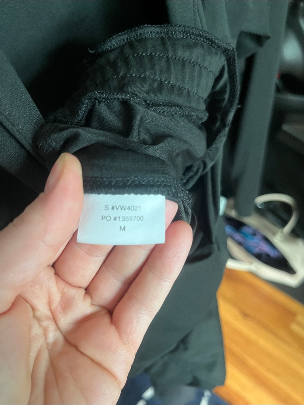 Vuori Black Lux Jumpsuit with Drawstring - Picture 7 of 8